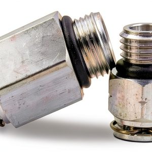 Suspenix 6mm Aluminum Transmission Cooler Adapter Kit-0