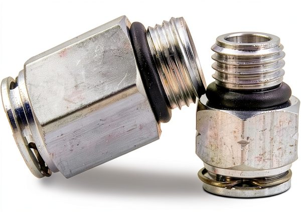 Suspenix 6mm Aluminum Transmission Cooler Adapter Kit-0
