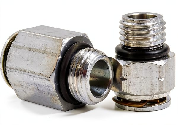 Suspenix 6mm Aluminum Transmission Cooler Adapter Kit-1
