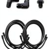 Transmission Cooler Hose Kit BLKGJTF Black 700r4-1