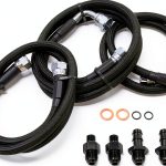 Gxencks Stainless Steel Transmission Cooler Hoses for Dodge-0