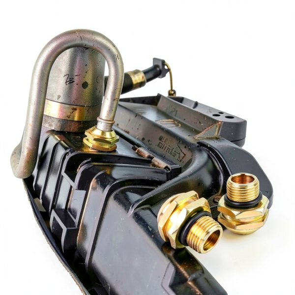 Jetuplusllc Gold Alloy Steel Transmission Line Connector-4