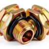 Jetuplusllc Gold Alloy Steel Transmission Line Connector-6