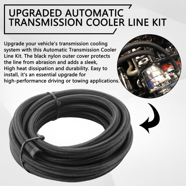 Automatic Transmission Cooler Line Kit HNeekyr-4