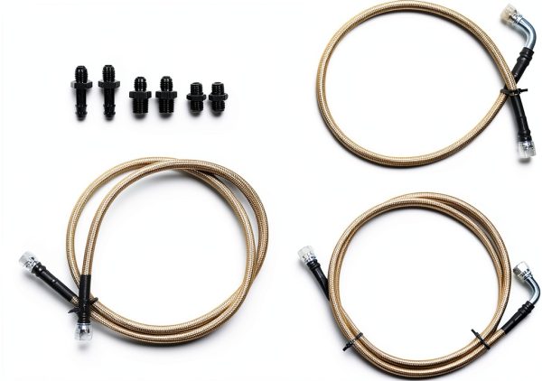 Jecoupoon Heavy Duty Transmission Cooler Lines Kit-0