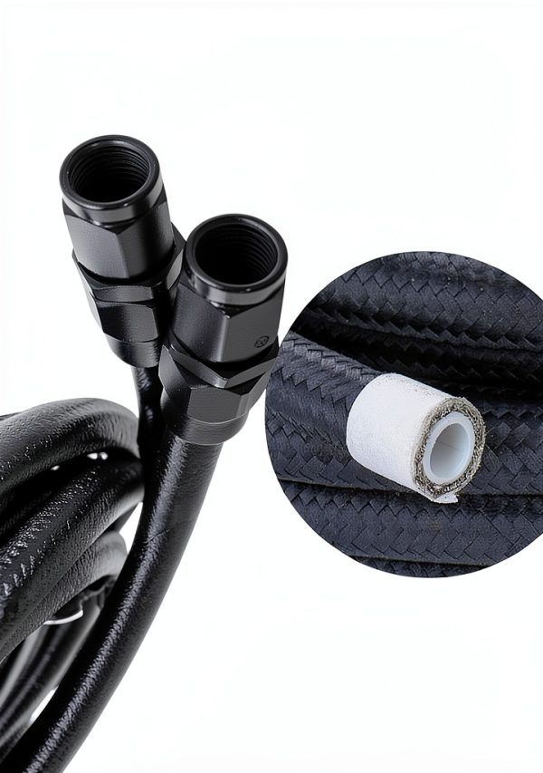 Transmission Cooler Hose Kit BLKGJTF Black 700r4-2