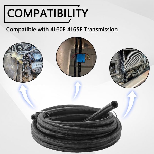 Automatic Transmission Cooler Line Kit HNeekyr-5
