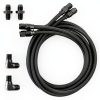 Transmission Cooler Hose Kit BLKGJTF Black 700r4-0