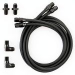 Transmission Cooler Hose Kit BLKGJTF Black 700r4-0