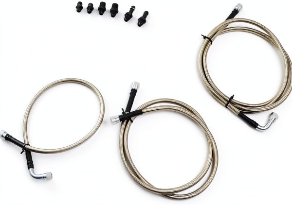 Jecoupoon Heavy Duty Transmission Cooler Lines Kit-1
