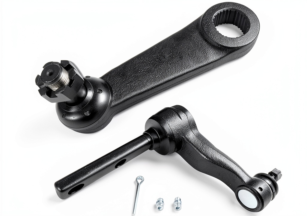 KFVF Pitman and Idler Arm Kit installed on a Ford Expedition